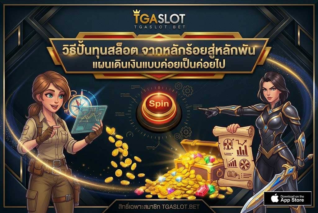 TGASLOT วิธีปั้นทุนสล็อต จากหลักร้อยสู่หลักพัน แผนเดินเงินแบบค่อยเป็นค่อยไป