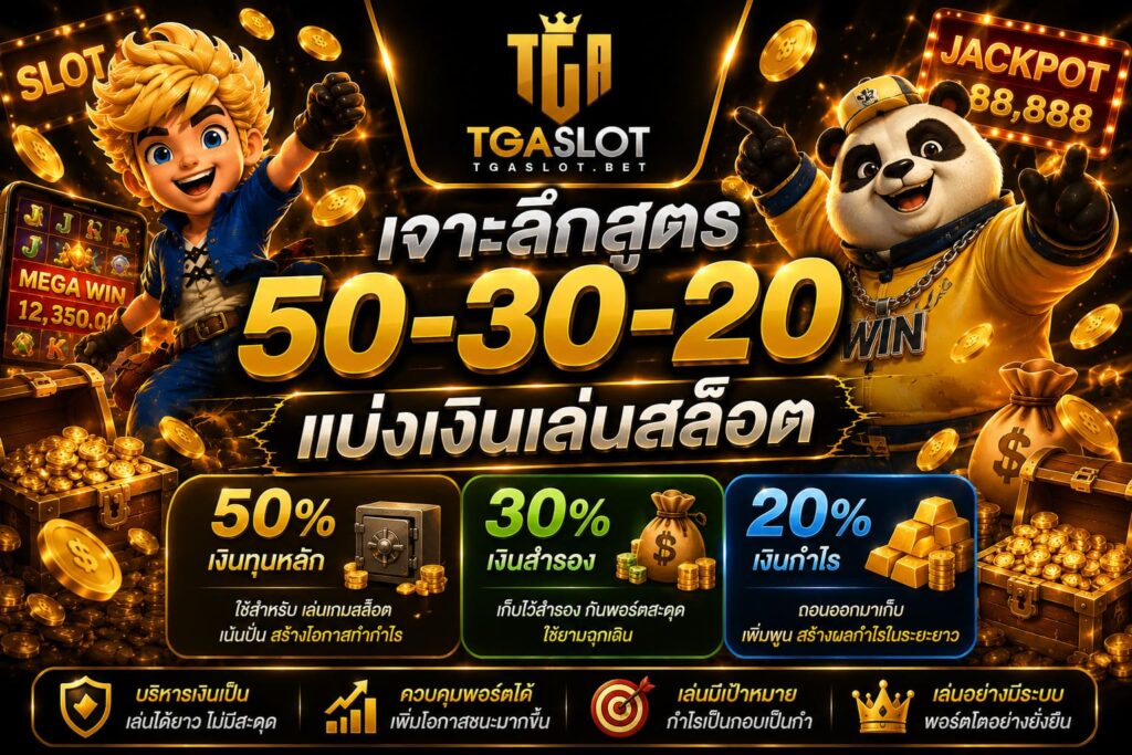 3 เทคนิคเสริมใช้คู่กับ วิธีแบ่งทุนสล็อตสูตร 50-30-20