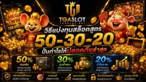 เจาะลึกสูตร 50-30-20 แบ่งเงินเล่นสล็อตอย่างไรให้พอร์ตโต